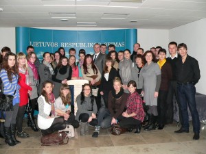 Susitikimas su Šiaulių kolegijos studentais